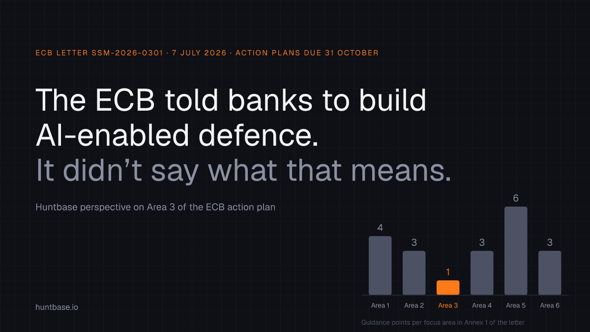 The ECB told banks to build AI-enabled defence. It didn't say what that means.